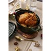 Hrnec STAUB  oválný 31 cm zelený 5,5l_3