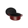 Hrnec STAUB oválný 31 cm vínový_0