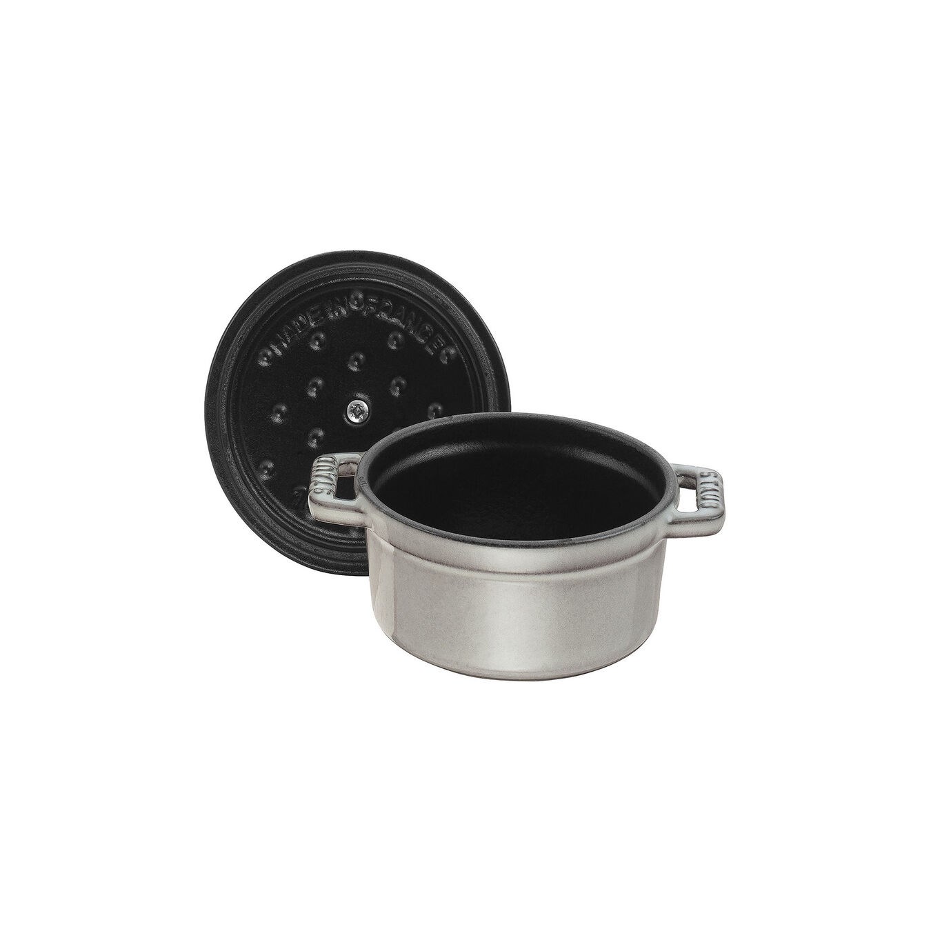 Hrnec STAUB kulatý 12 cm šedý_0