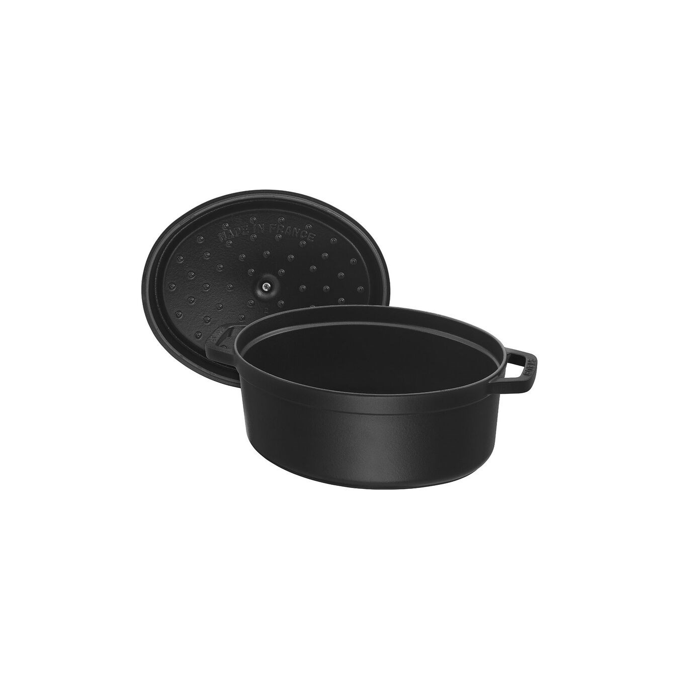 Hrnec STAUB oválný 15 cm černý_0