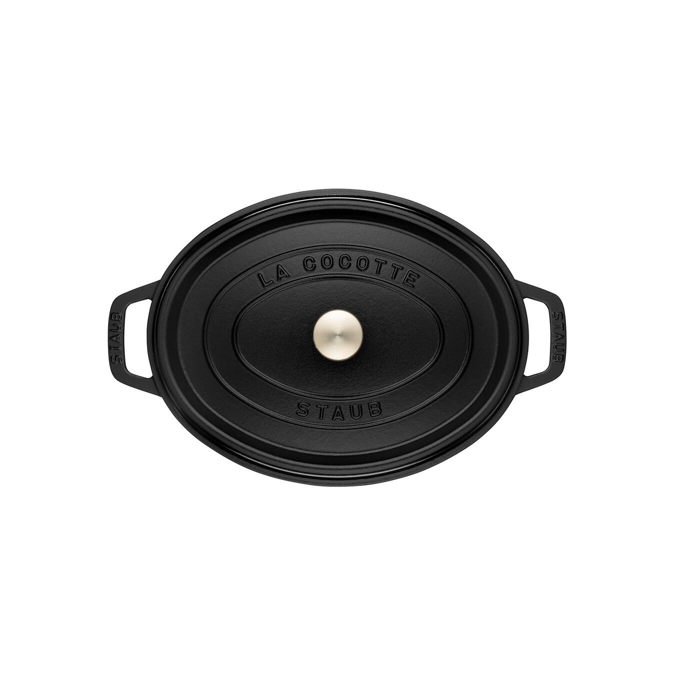 Hrnec STAUB oválný 15 cm černý_2
