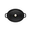 Hrnec STAUB oválný 15 cm černý_2