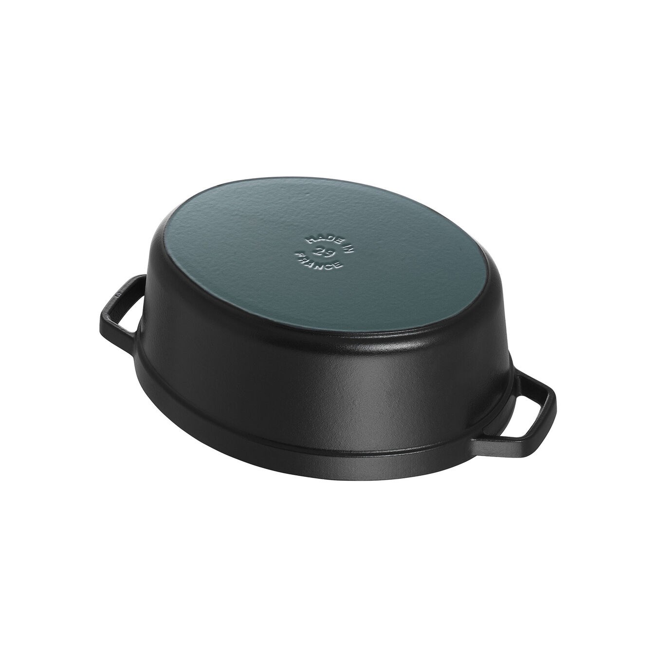 Hrnec STAUB oválný 15 cm černý_3
