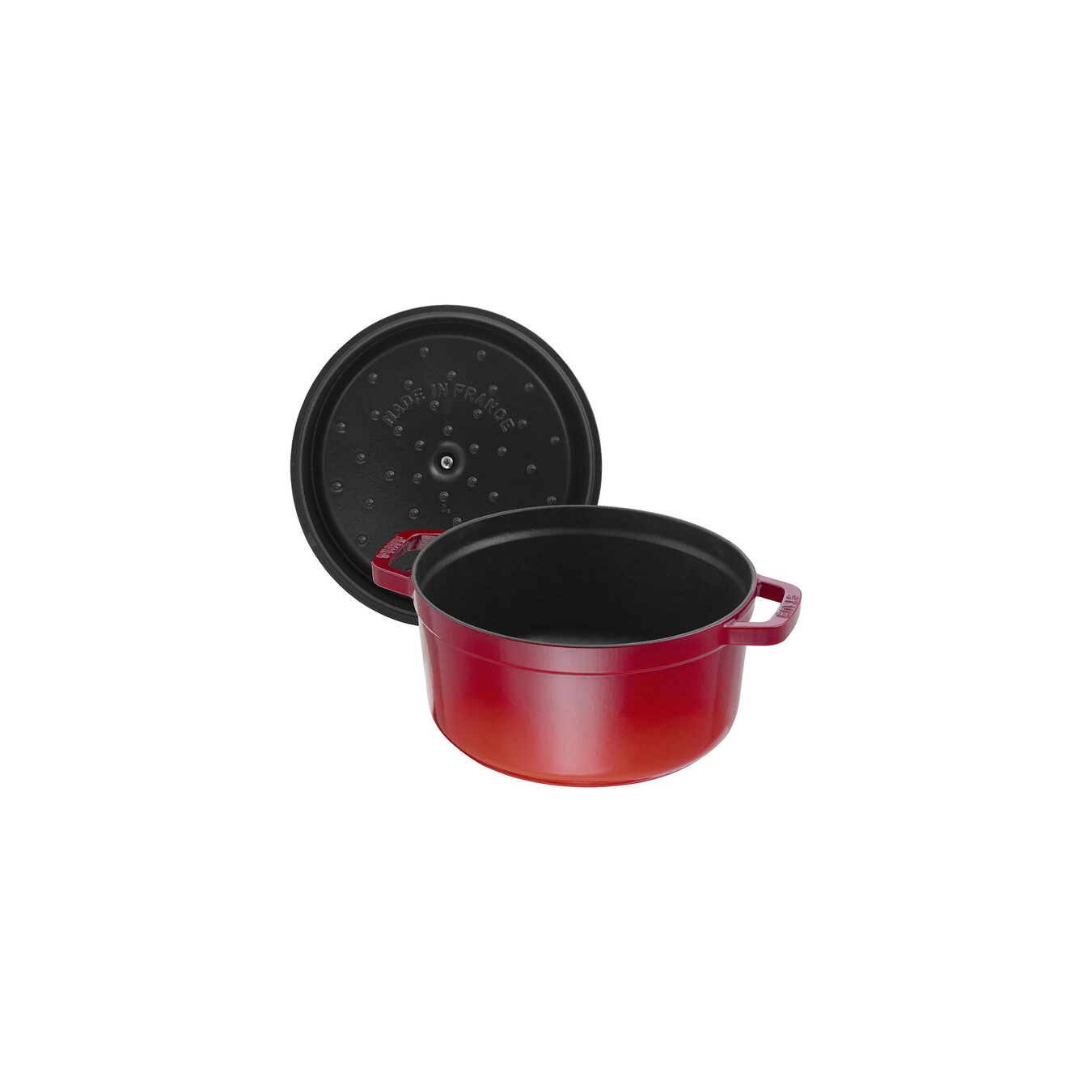 Hrnec STAUB kulatý 22 cm červený_0