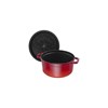 Hrnec STAUB kulatý 22 cm červený_0