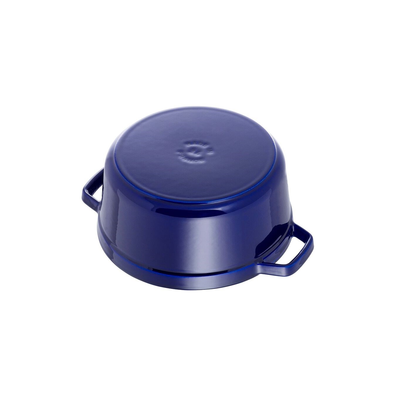 Hrnec STAUB kulatý 30 cm modrý_0