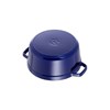 Hrnec STAUB kulatý 30 cm modrý_0
