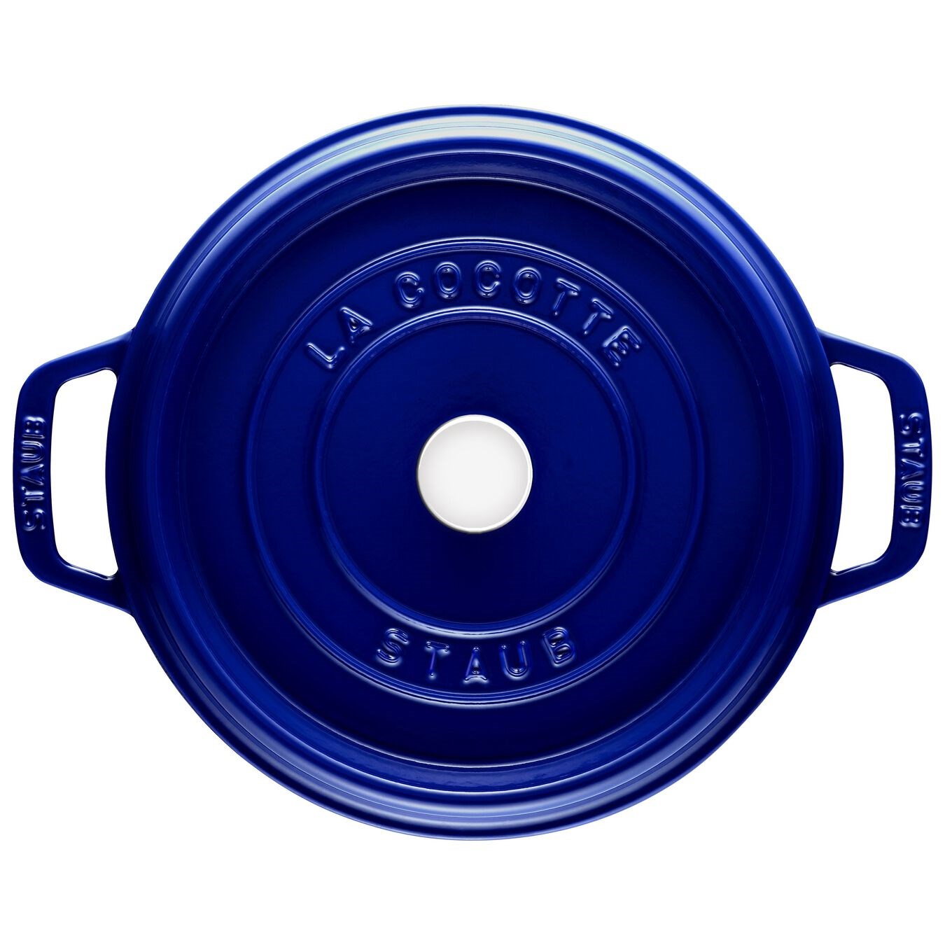 Hrnec STAUB kulatý 30 cm modrý_2