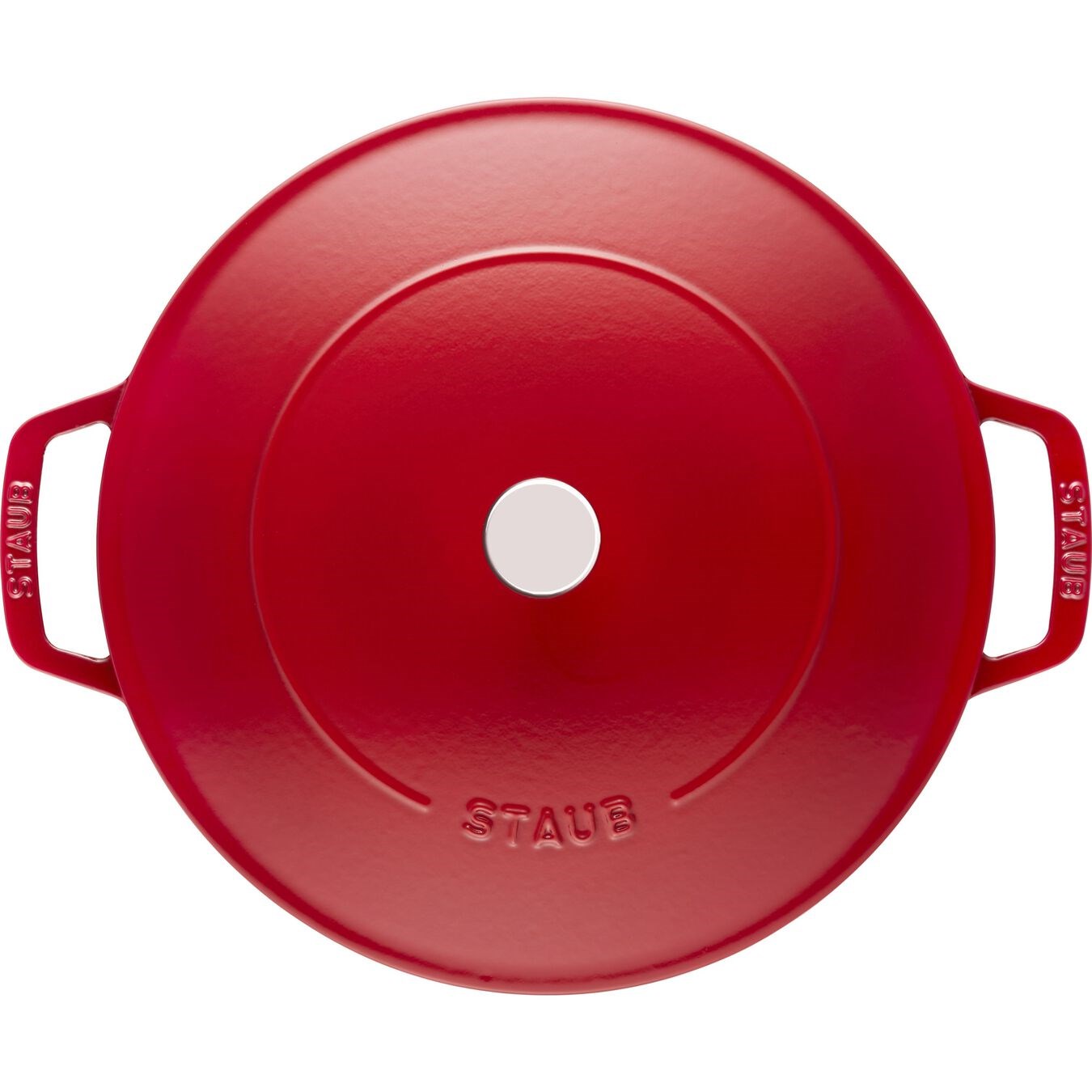 Kastrol se samopodlévací poklicí 24cm červený_1