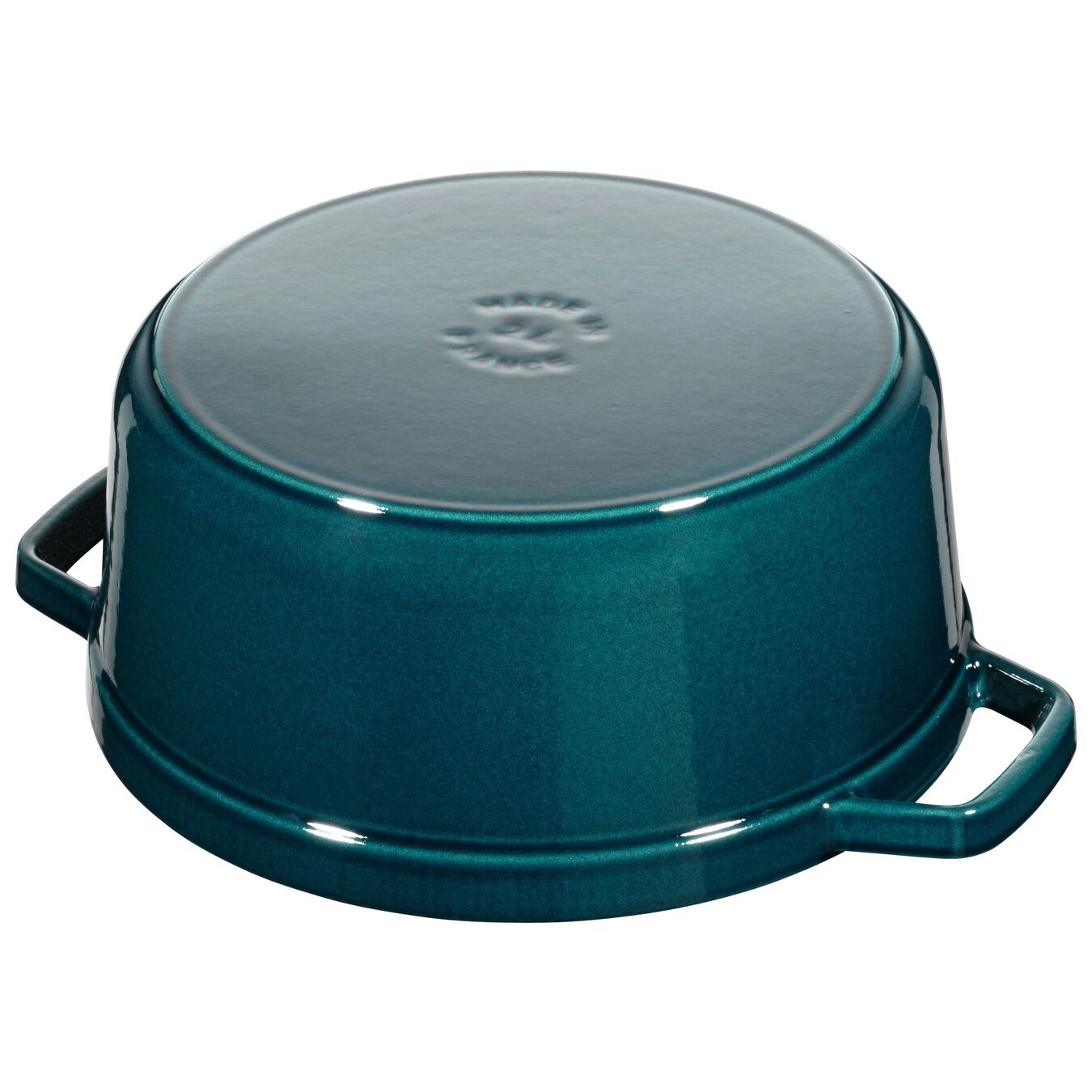 Hrnec kulatý 24 cm tyrkysový_1