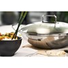 Pánev Wok 32 cm nerezová s poklicí_1