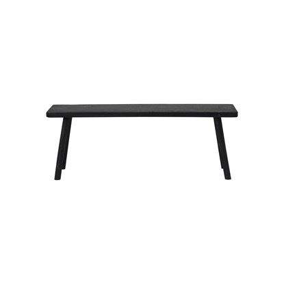 Dřevěná lavice /stolička NADI 120 cm černá_3