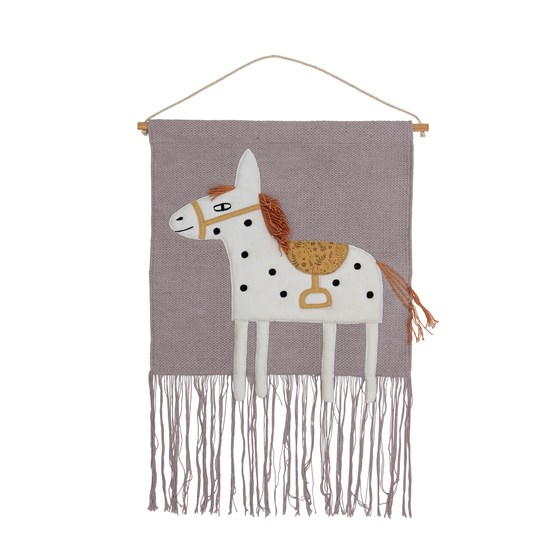 Dekorace na zeď LYSSA 50x81 cm fialová_1