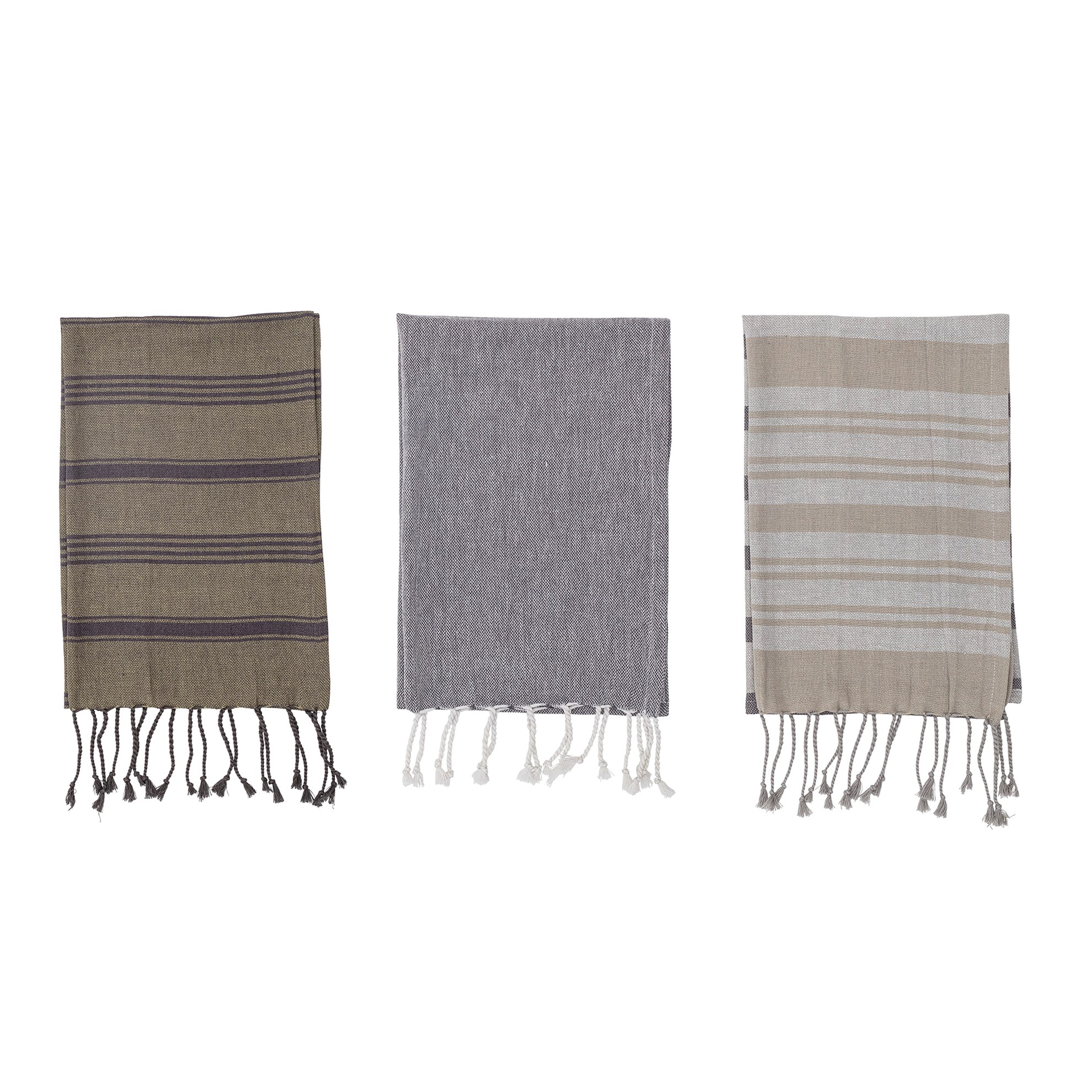 Kuchyňské utěrky MARA SET/3ks šedá_3