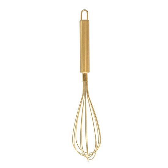 Metlička WHISK zlatá_0