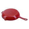 Litinová pánev 26cm červená_1