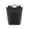 Nákupní batoh Shopper-Backpack rhombus black_4