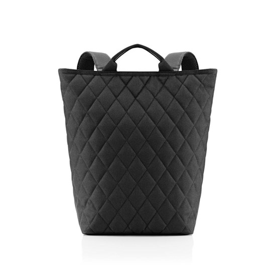 Nákupní batoh Shopper-Backpack rhombus black_4