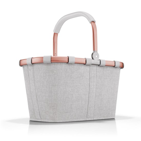 Nákupní košík Carrybag frame twist sky rose_4