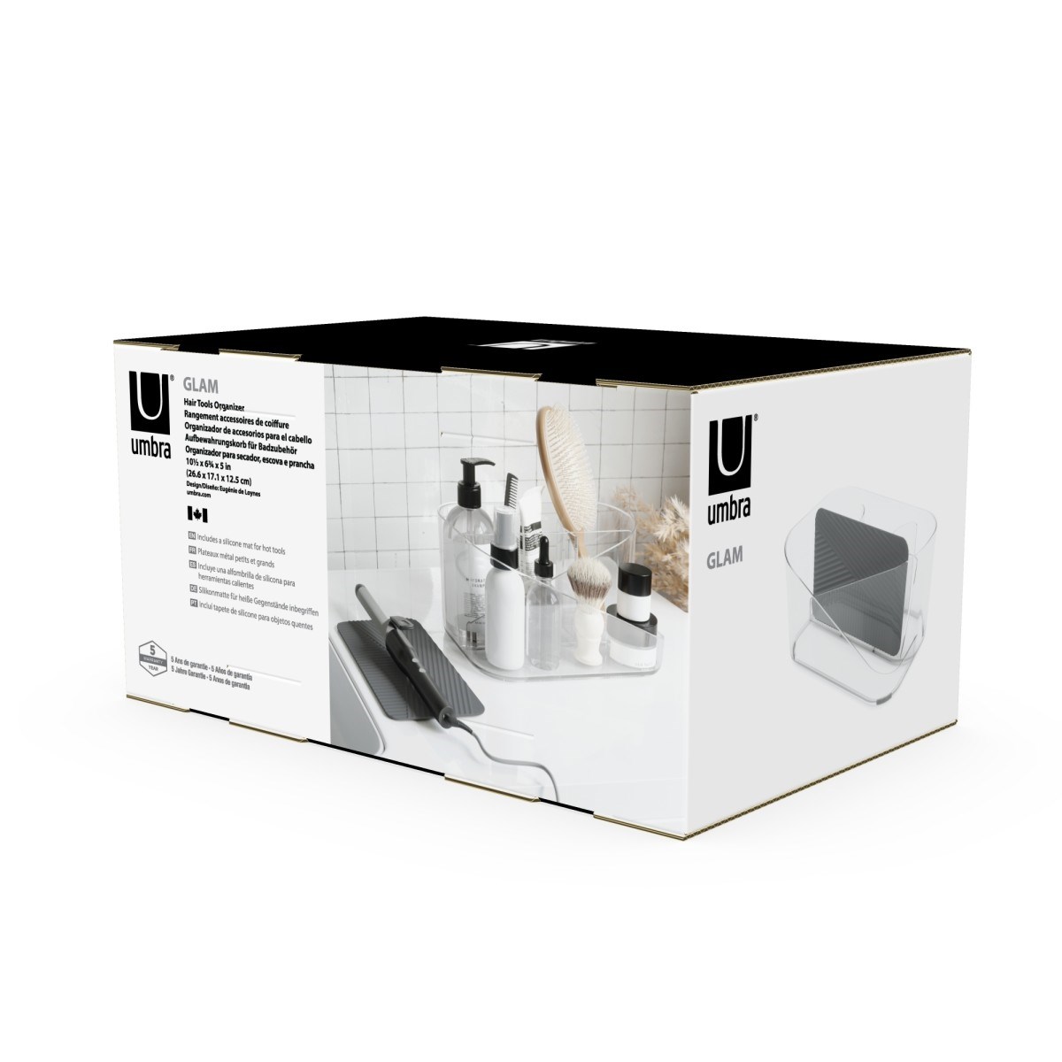 Organizér na vlasové doplňky GLAM HAIR čirý_4