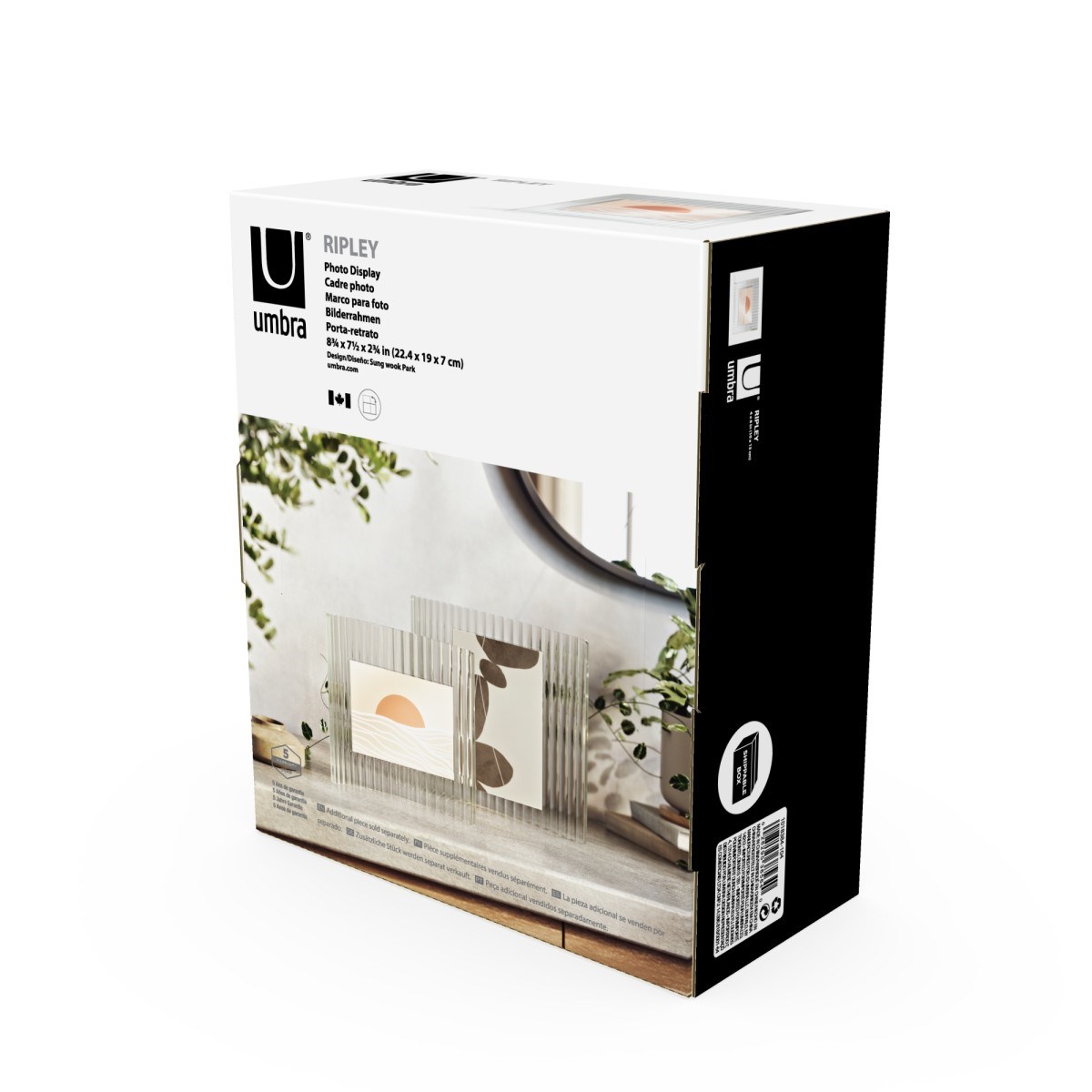 Fotorámeček RIPLEY 10x15 cm stříbrný_1