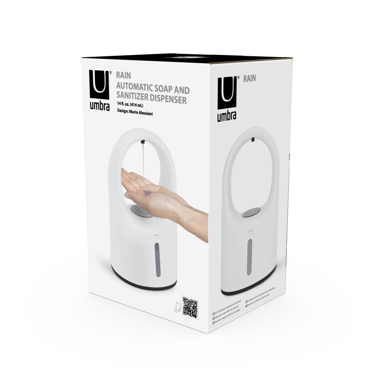 Dávkovač mýdla automatický RAIN bílý_4