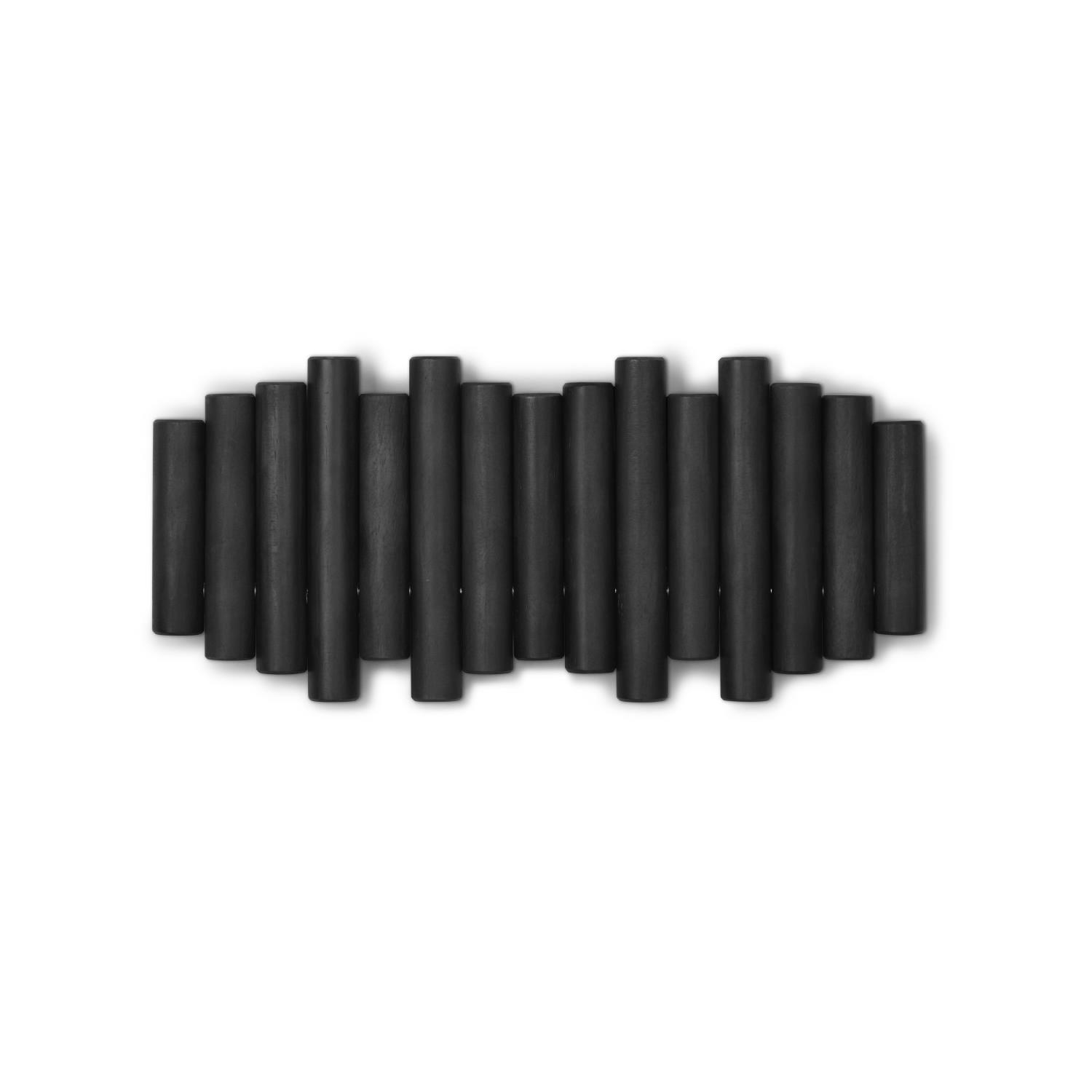 Věšák PICKET 5 háčků černý_1