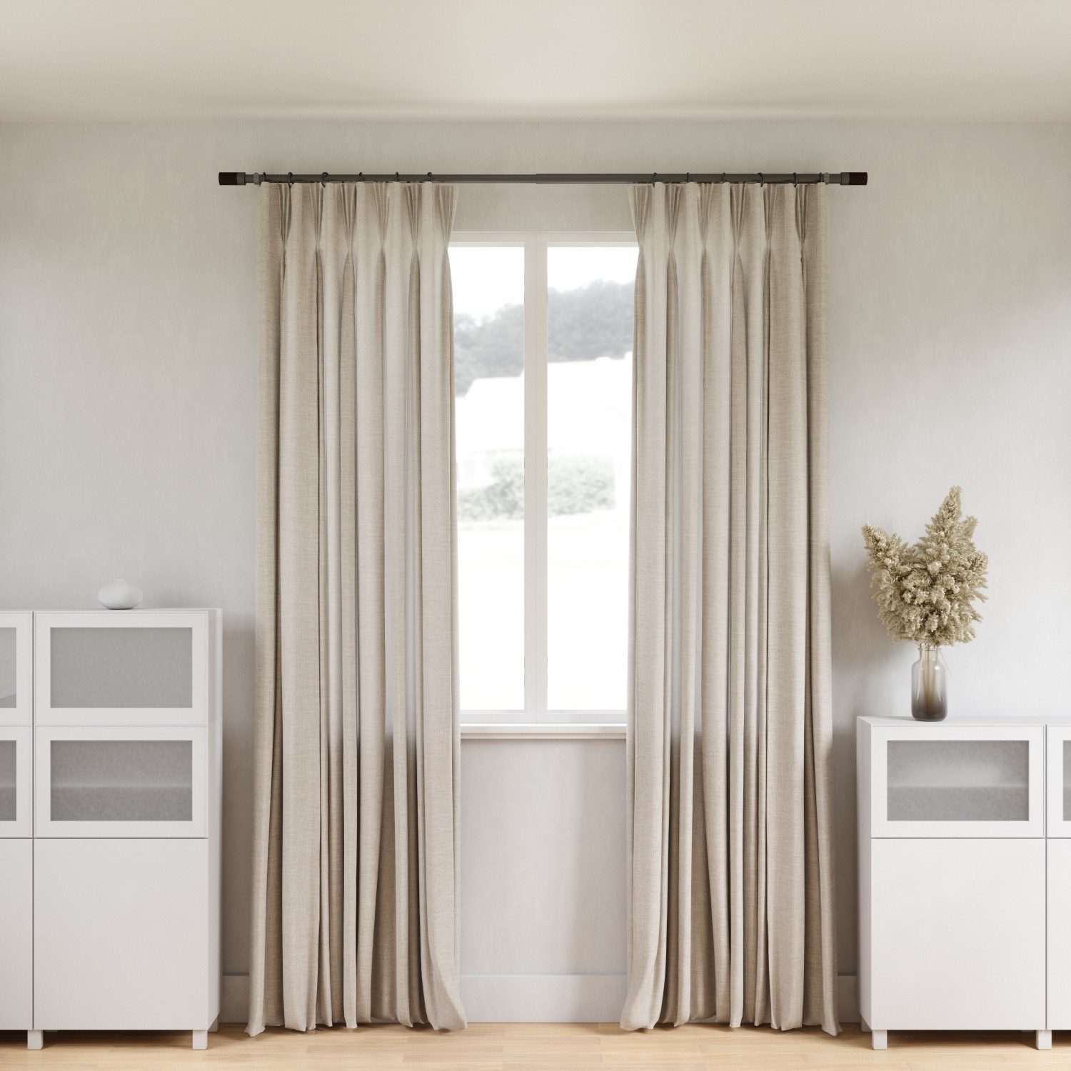 Teleskopická garnýž ROD 182-365 cm stříbrná_9