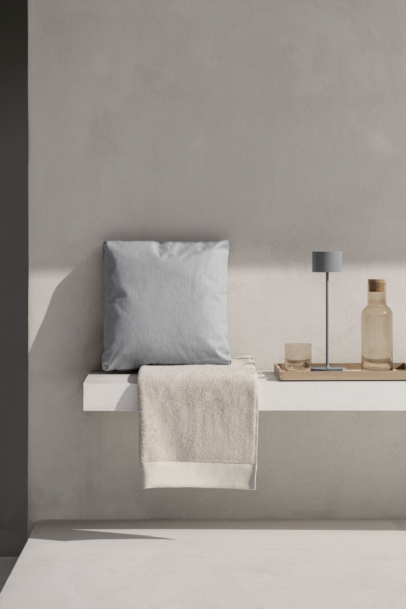 Obrázok z Vonkajší sedací vak STAY 60 cm svetlo šedý