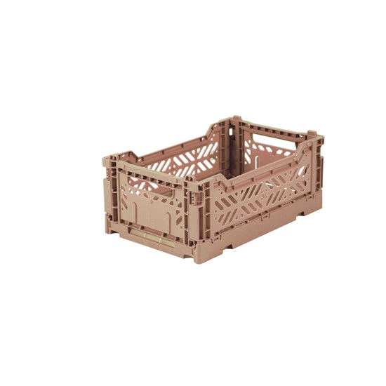 Skládací přepravka MINI - Warm taupe_0