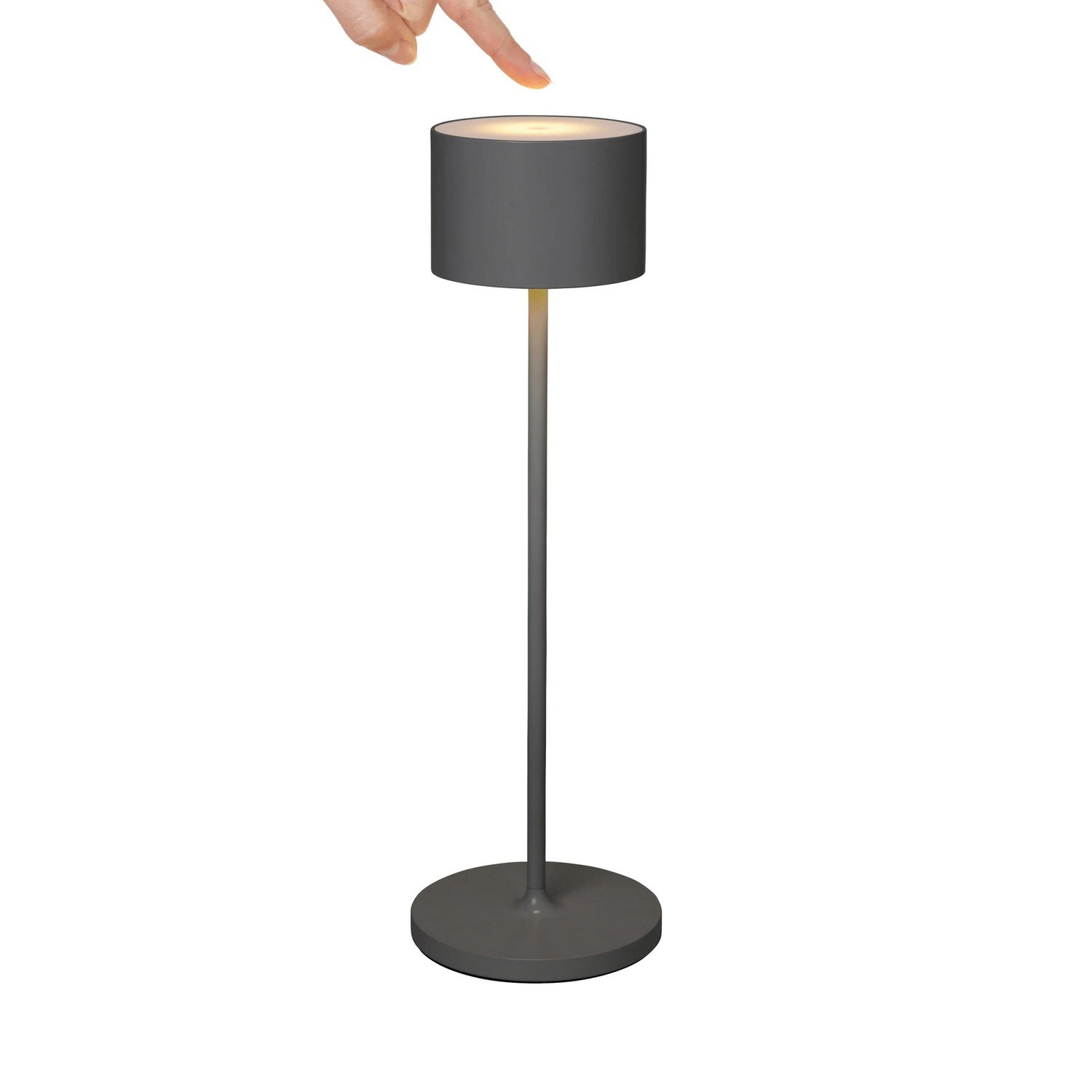 Přenosná LED lampička FAROL hřejivě šedá_1