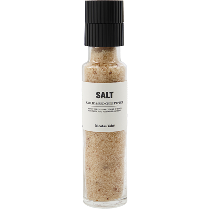 Sůl česnek & červená paprika s mlýnkem Nicolas Vahé 325g_3