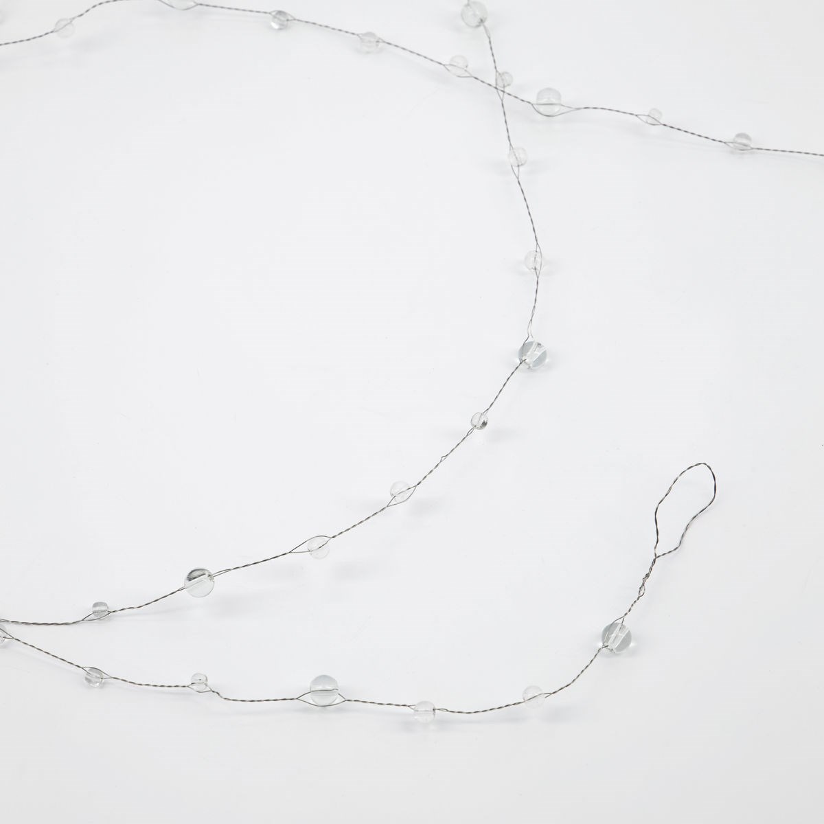 Girlanda korálková D.150 cm čirá_0