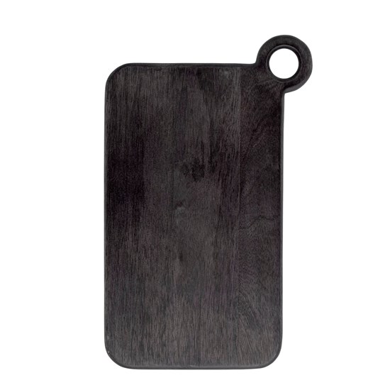 Prkénko z mangového dřeva Cujo, černé_2