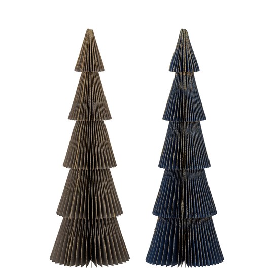 Papírové stromy Milan zelený, modrý SET/2ks_4