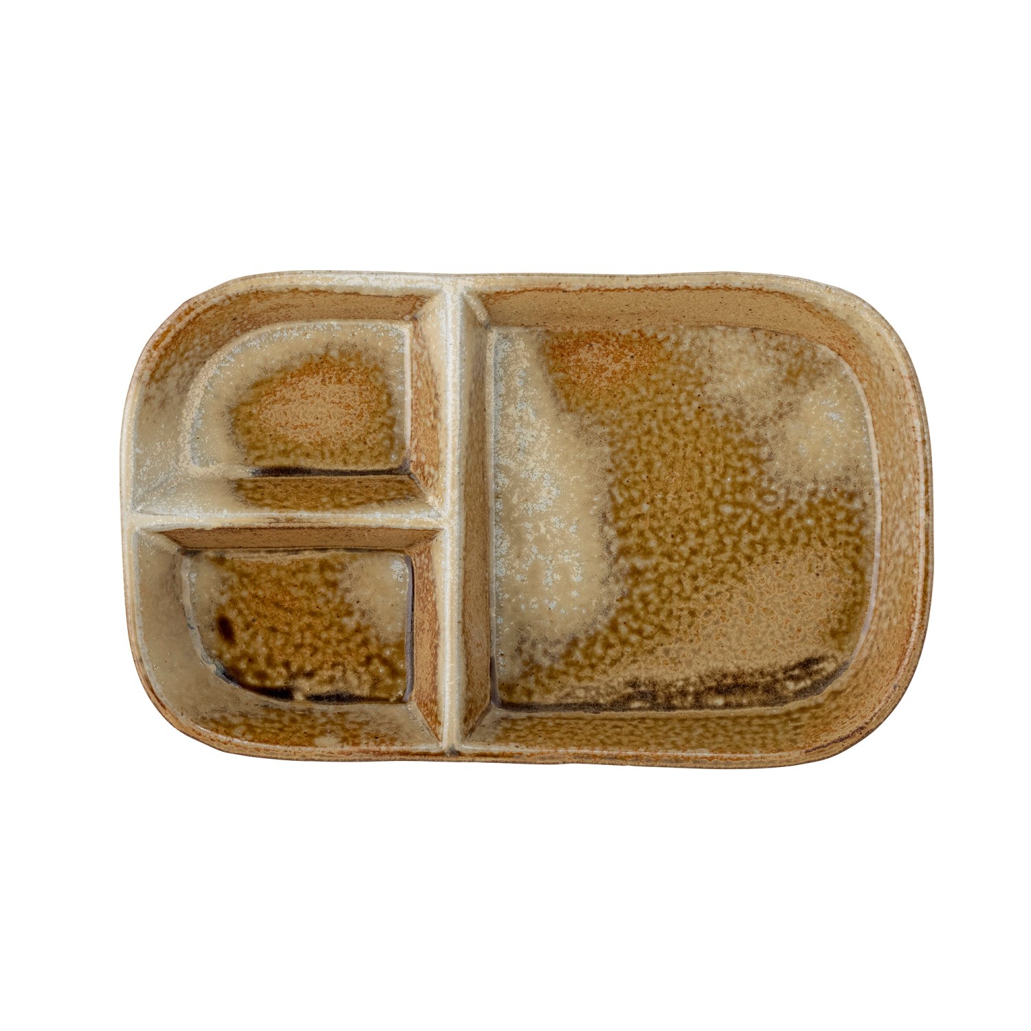 Servírovací taliřek Risa hnědý, keramický_3