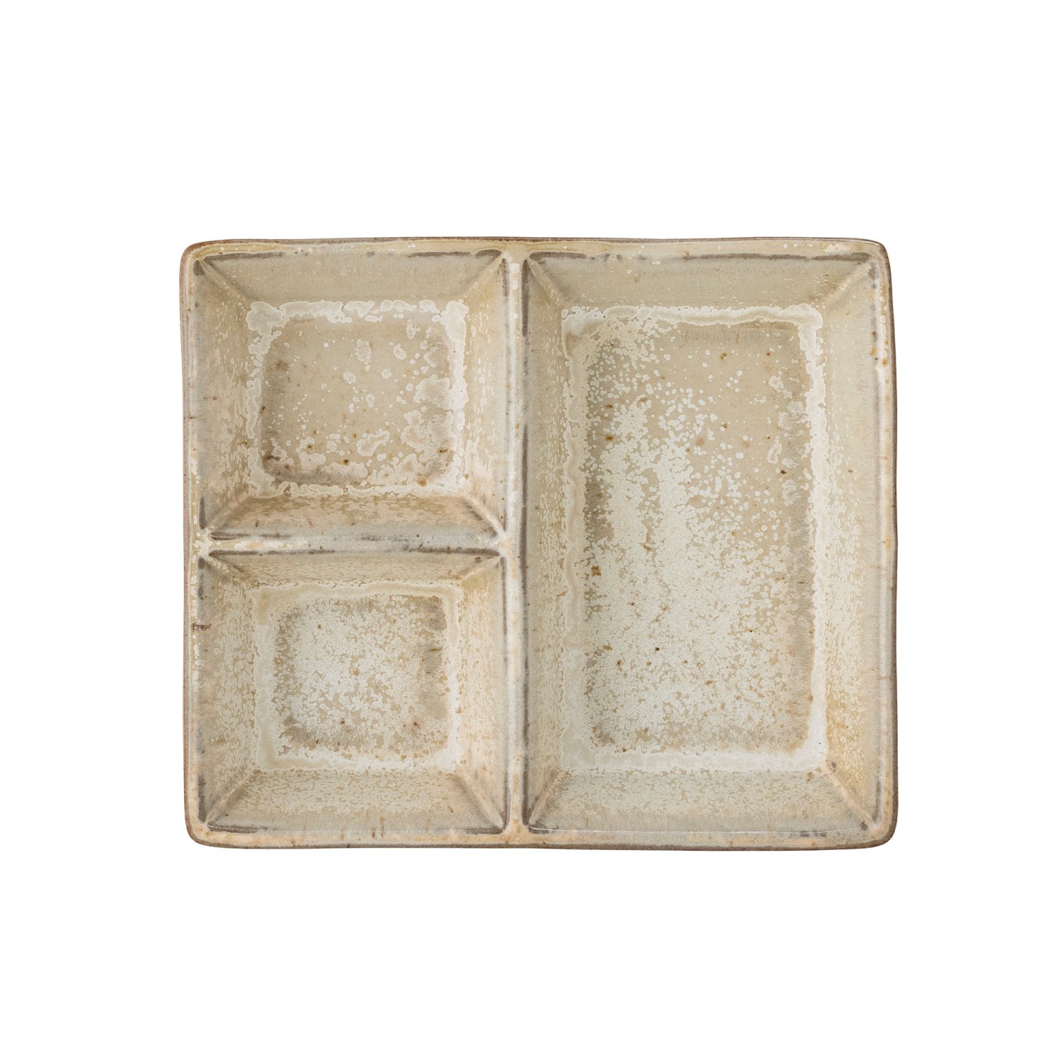 Servírovací taliřek Risa hnědý, keramický_1