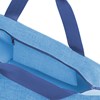 Taška přes rameno Shopper M twist azure_0