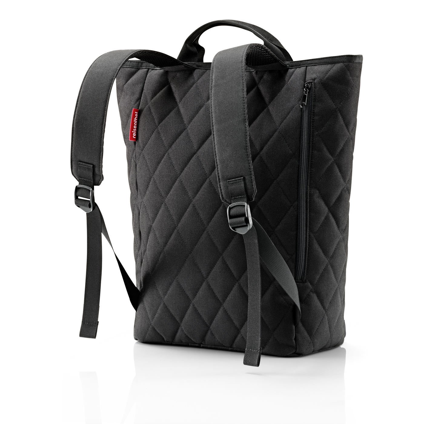 Nákupní batoh Shopper-Backpack rhombus black_0