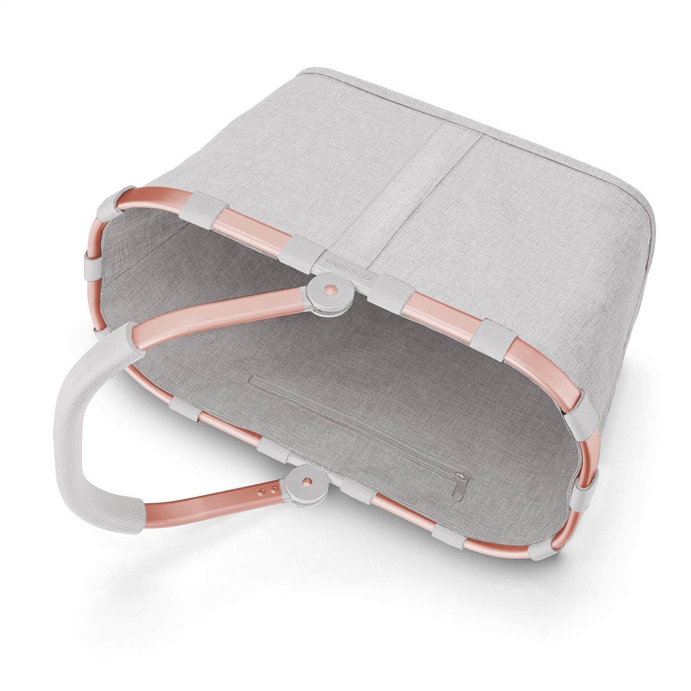 Nákupní košík Carrybag frame twist sky rose_1