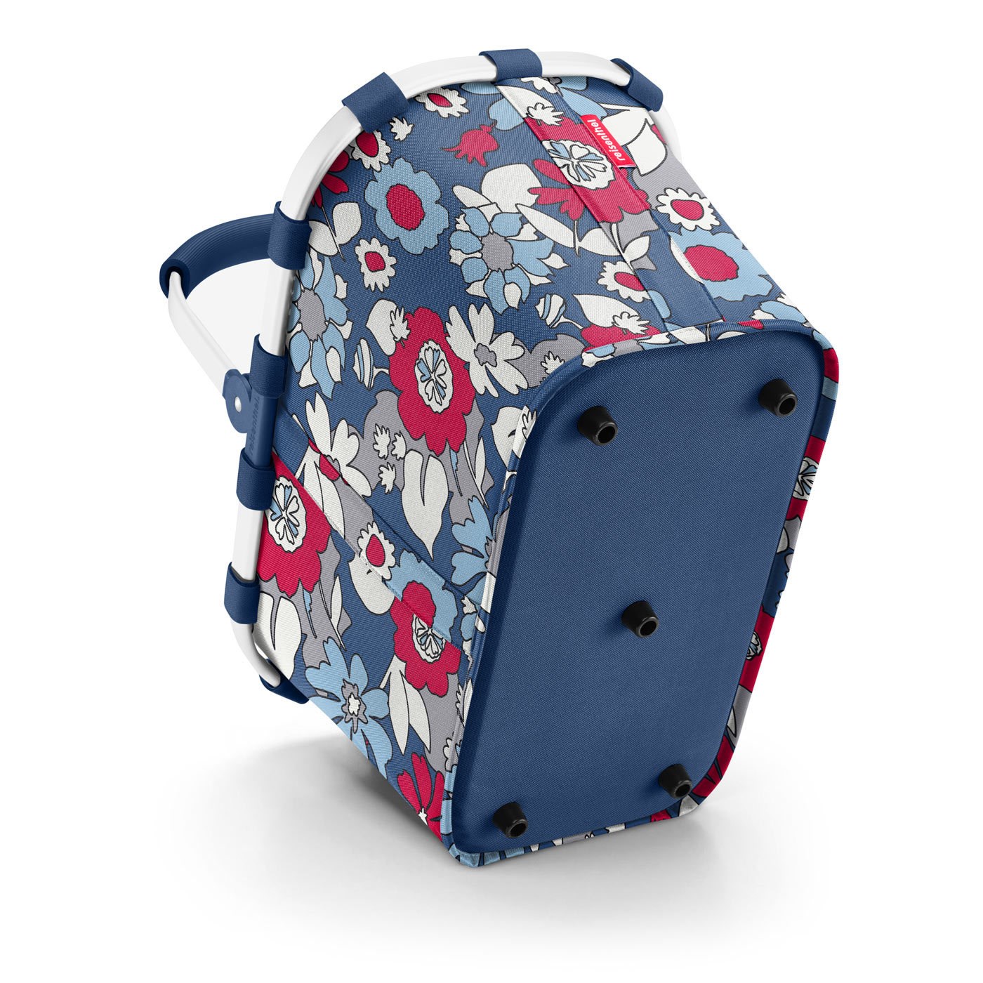 Nákupní košík Carrybag frame florist indigo_1