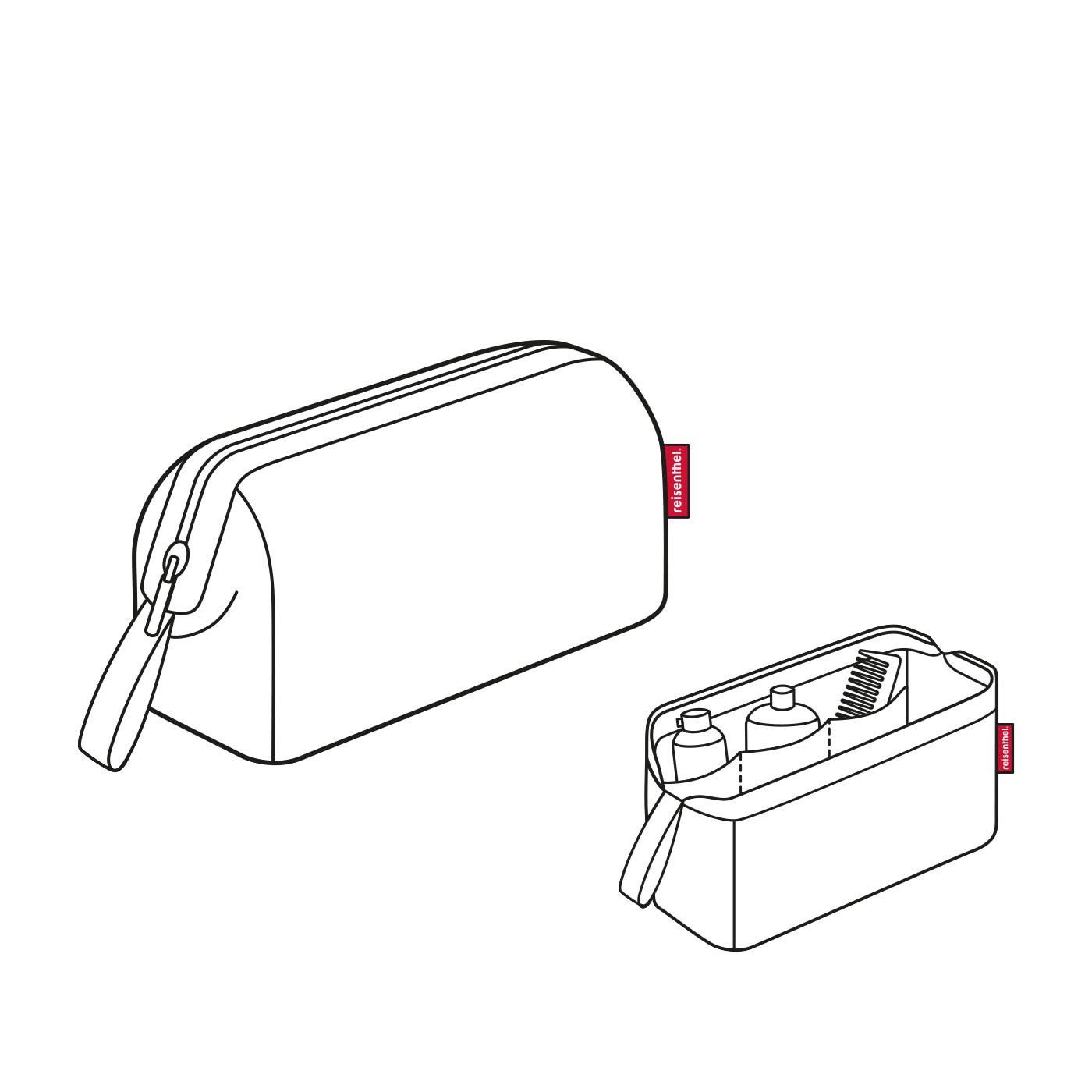 Kosmetická taška Travelcosmetic twist berry_1