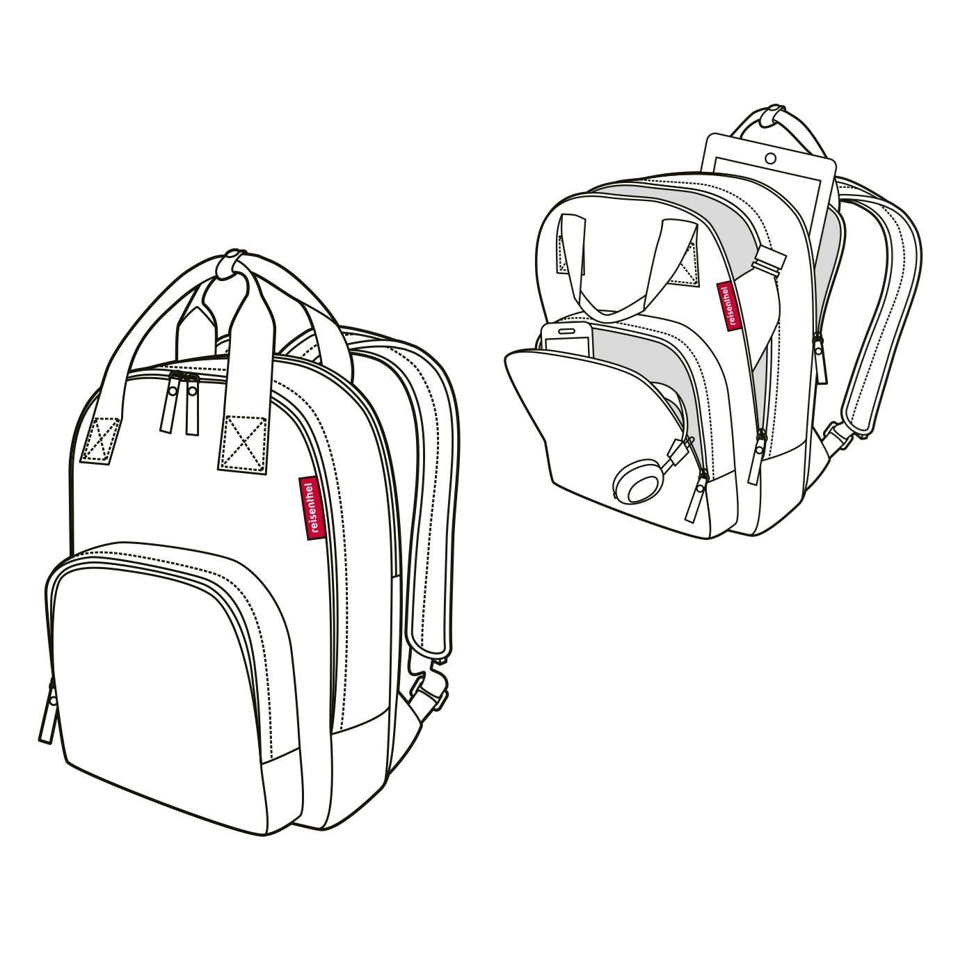 Lehký batoh/taška Easyfitbag dots_5