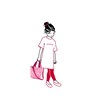 Dětská taška Shopper XS kids abc friends pink_2