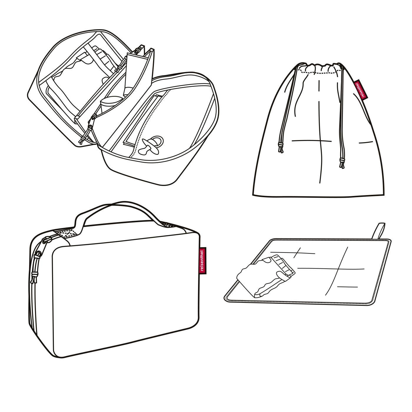 Přebalovací set Babycase black_5