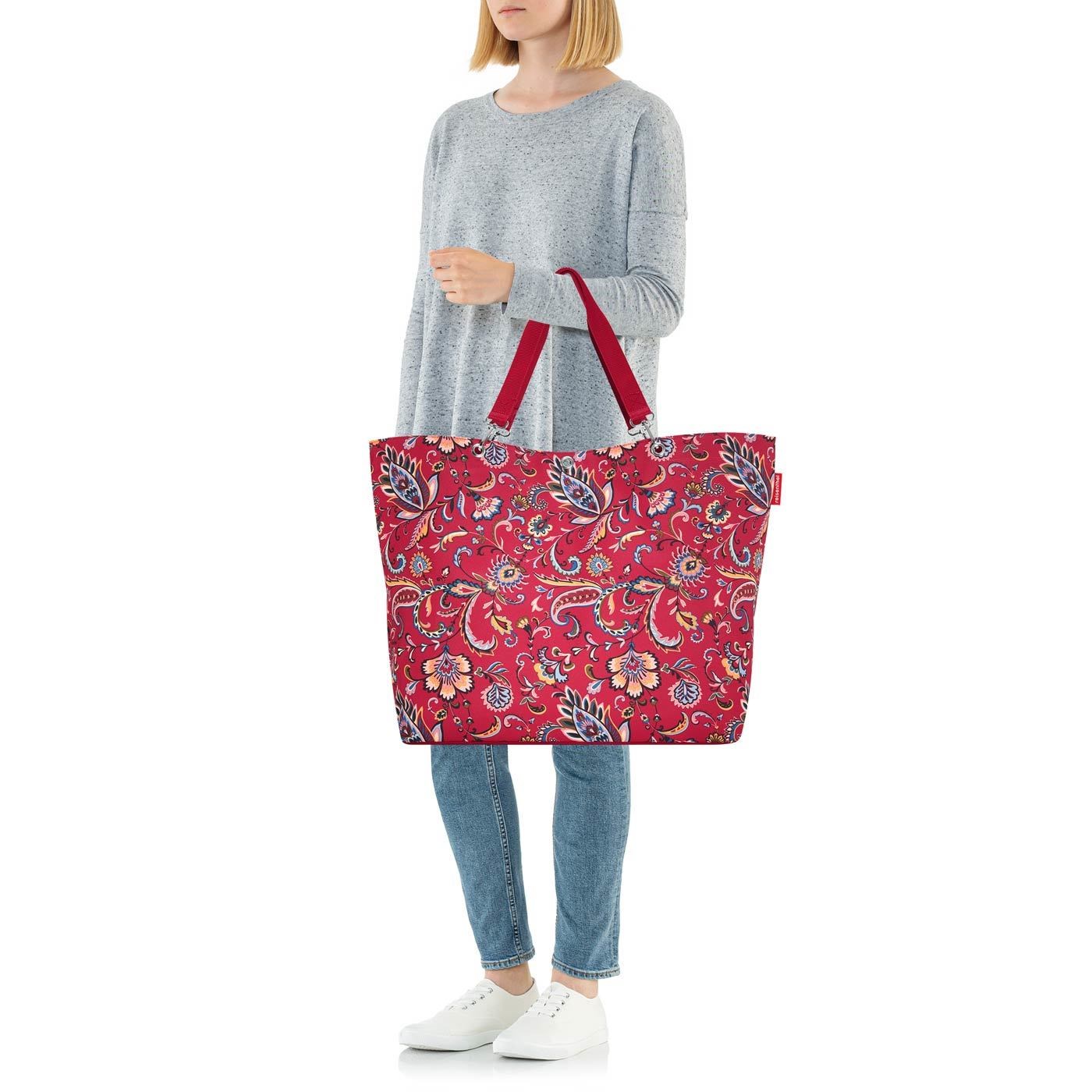 Nákupní taška Shopper XL paisley ruby_3