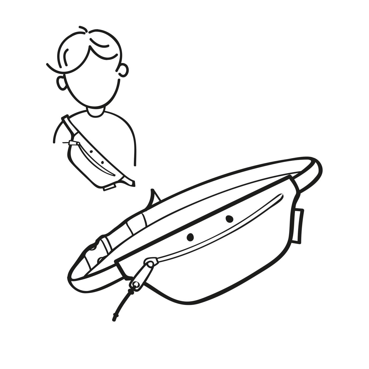 Ledvinka Beltbag kids mini me leo_2