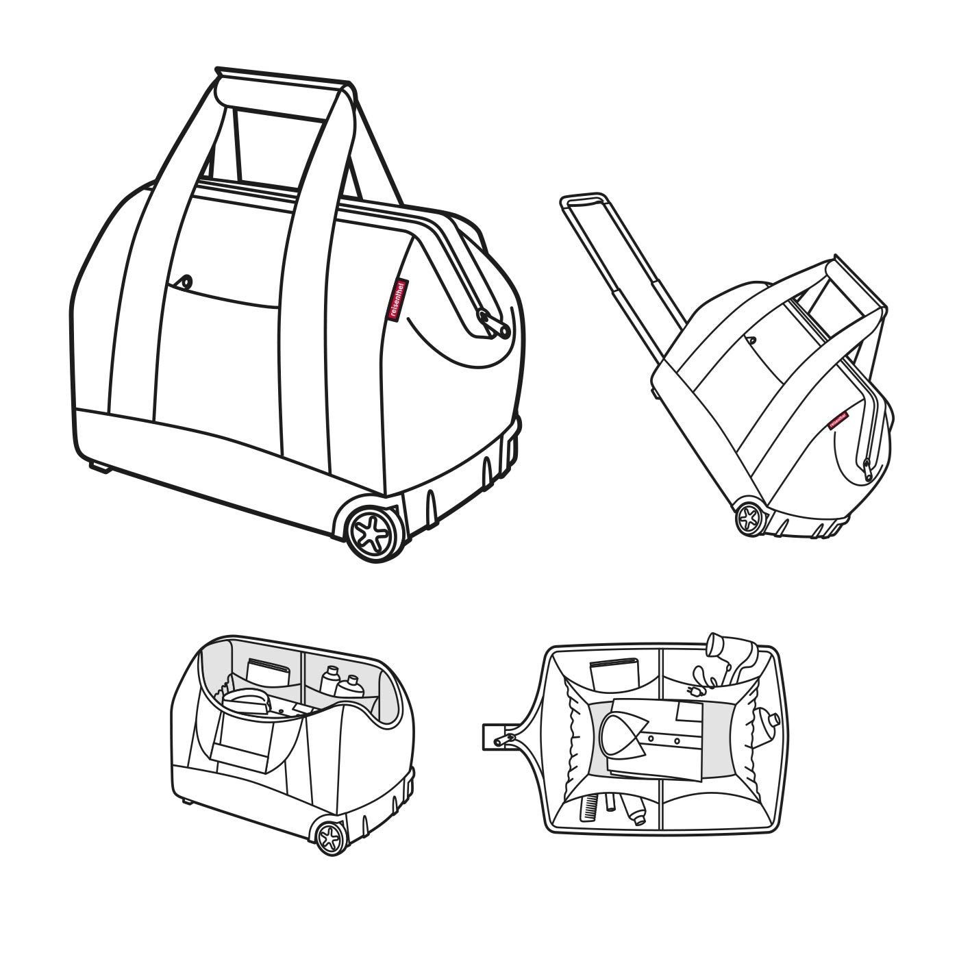 Cestovní taška na kolečkách Allrounder trolley dots_5