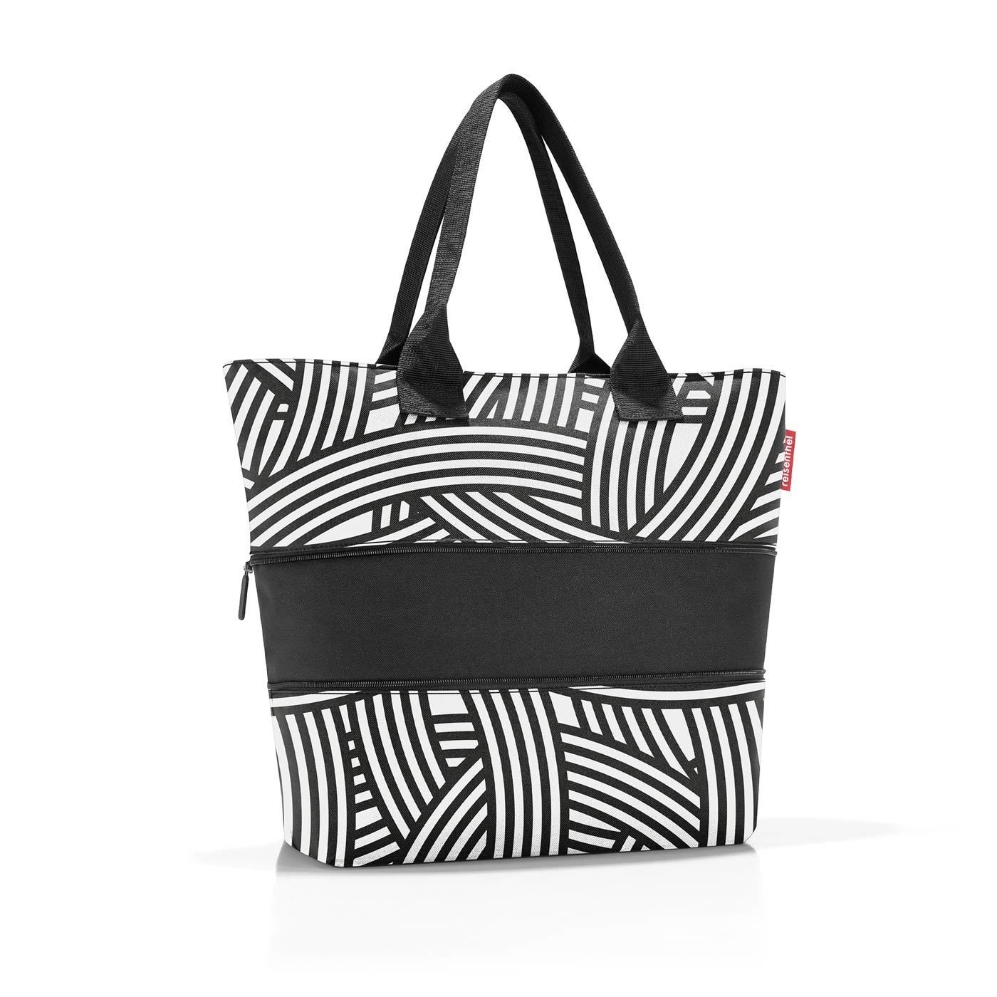 Chytrá taška přes rameno Shopper e1 zebra_0