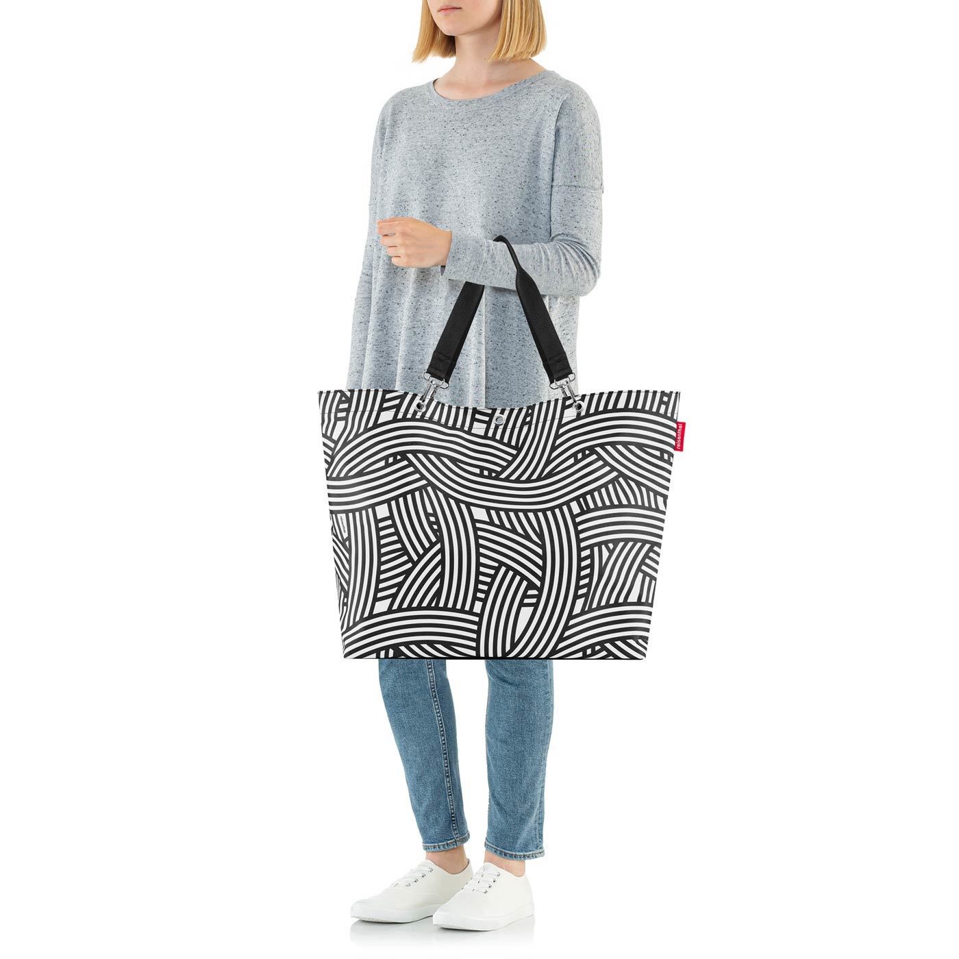 Nákupní taška Shopper XL zebra_5